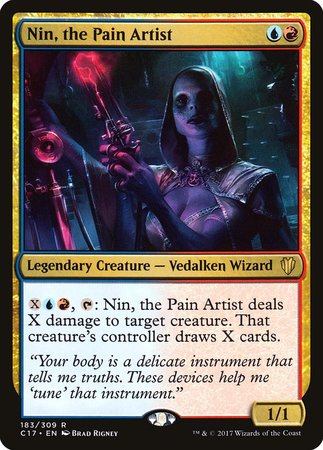 Nin, the Pain Artist [Commander 2017] | Mega City Incorporated