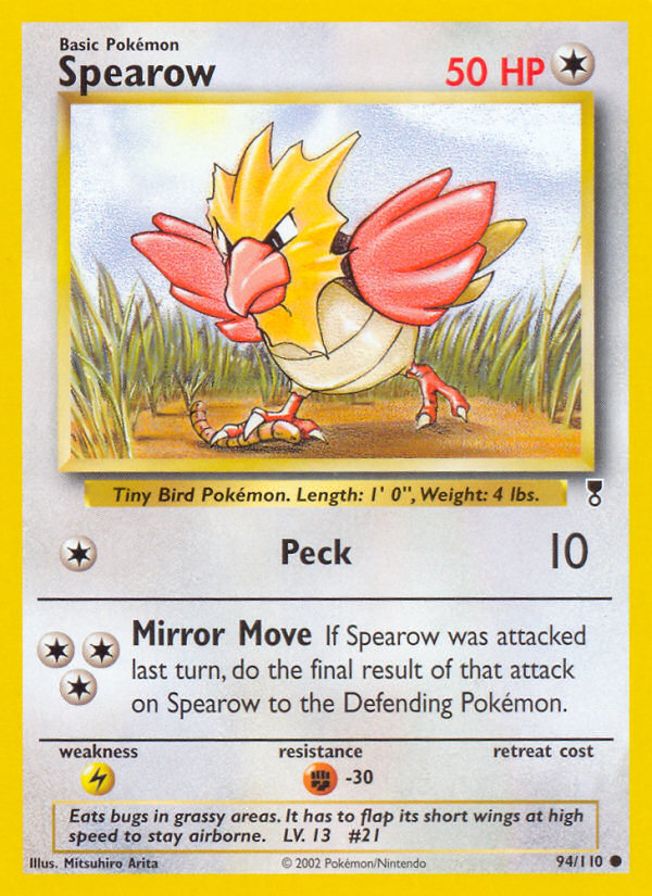 Spearow (94/110) [Legendary Collection] | Mega City Incorporated