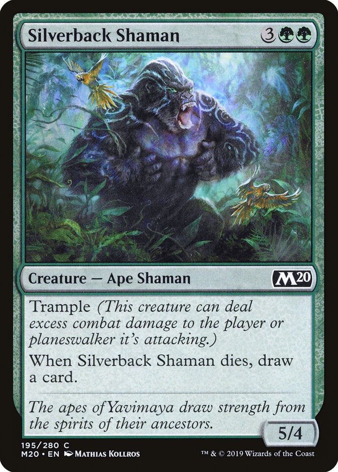 Silverback Shaman [Core Set 2020] | Mega City Incorporated