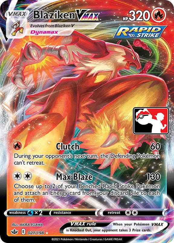 Blaziken VMAX (021/198) [Prize Pack Series One] | Mega City Incorporated