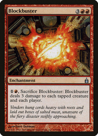 Blockbuster [Ravnica: City of Guilds] | Mega City Incorporated