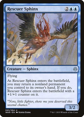 Rescuer Sphinx [War of the Spark] | Mega City Incorporated