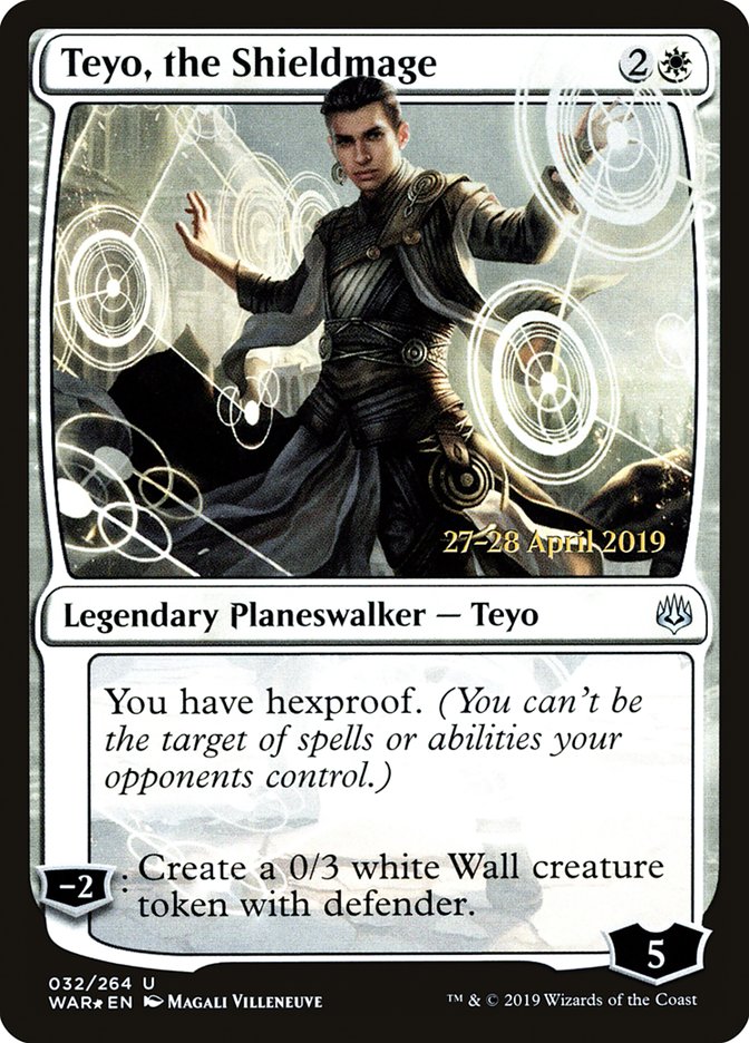 Teyo, the Shieldmage  [War of the Spark Prerelease Promos] | Mega City Incorporated