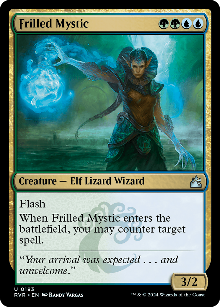 Frilled Mystic [Ravnica Remastered] | Mega City Incorporated