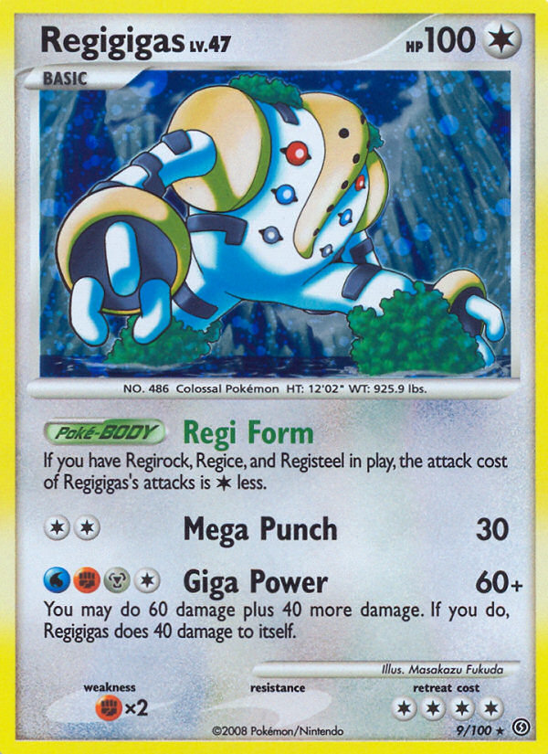 Regigigas (9/100) [Diamond & Pearl: Stormfront] | Mega City Incorporated