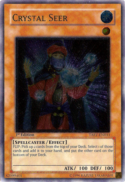 Crystal Seer [TAEV-EN031] Ultimate Rare | Mega City Incorporated