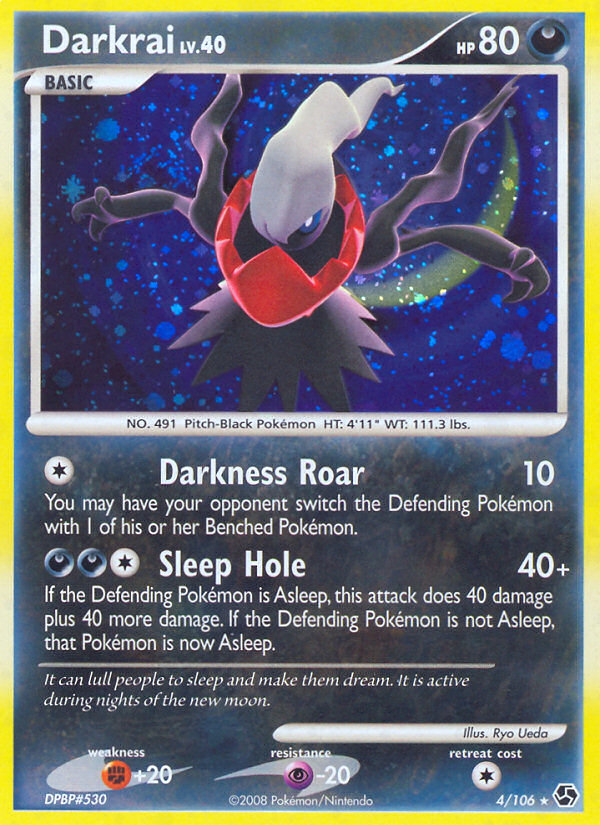 Darkrai (4/106) [Diamond & Pearl: Great Encounters] | Mega City Incorporated