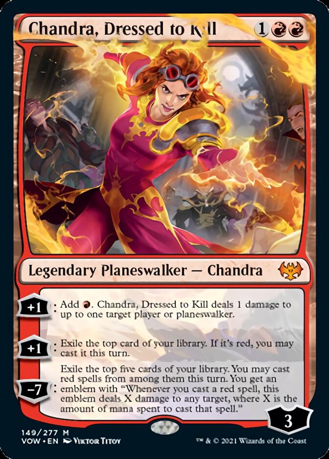 Chandra, Dressed to Kill [Innistrad: Crimson Vow] | Mega City Incorporated