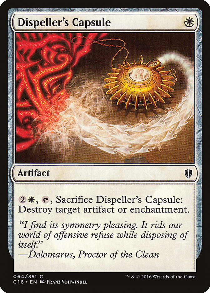 Dispeller's Capsule [Commander 2016] | Mega City Incorporated