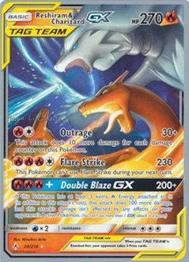 Reshiram & Charizard GX (20/214) (Fire Box - Kaya Lichtleitner) [World Championships 2019] | Mega City Incorporated