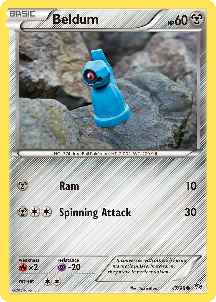 Beldum (47/98) [XY: Ancient Origins] | Mega City Incorporated