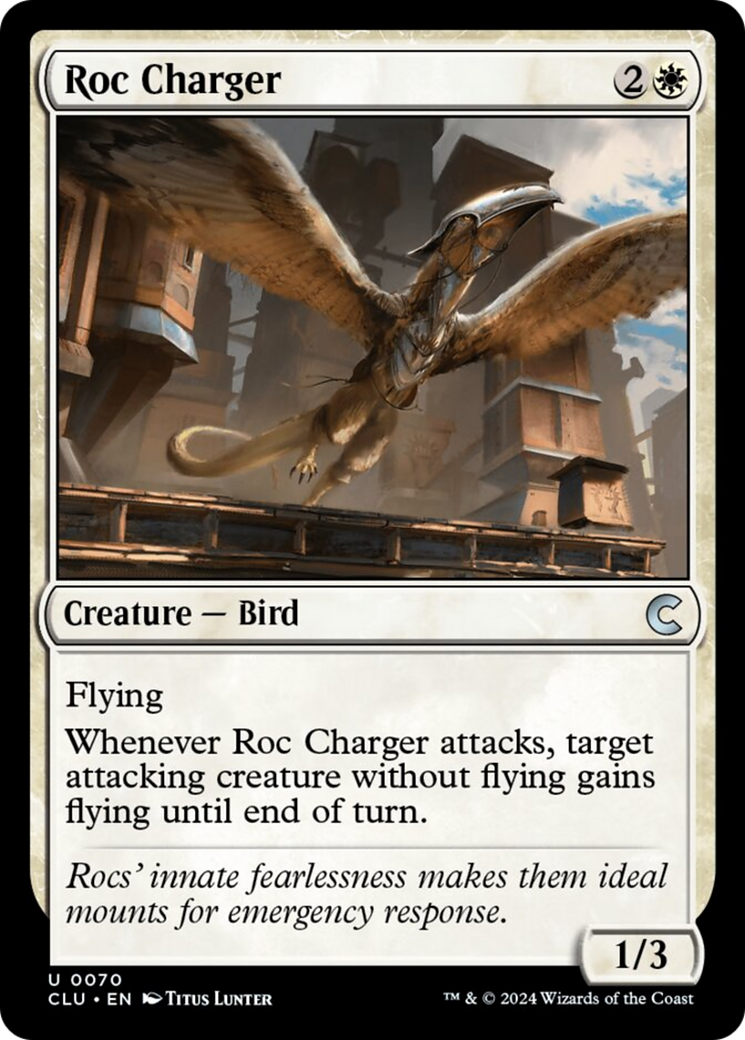 Roc Charger [Ravnica: Clue Edition] | Mega City Incorporated