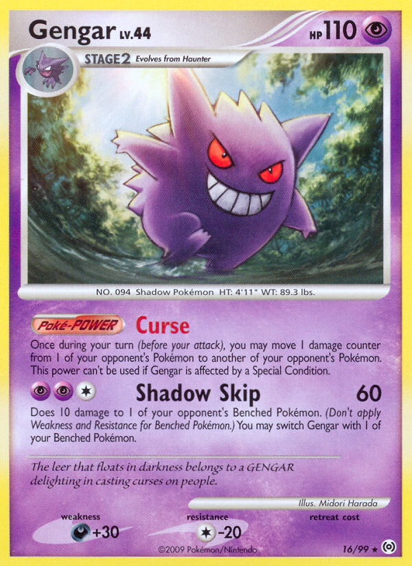 Gengar (16/99) [Platinum: Arceus] | Mega City Incorporated