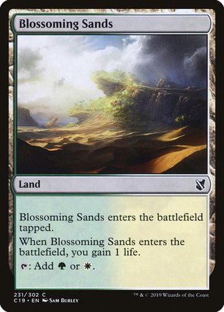 Blossoming Sands [Commander 2019] | Mega City Incorporated