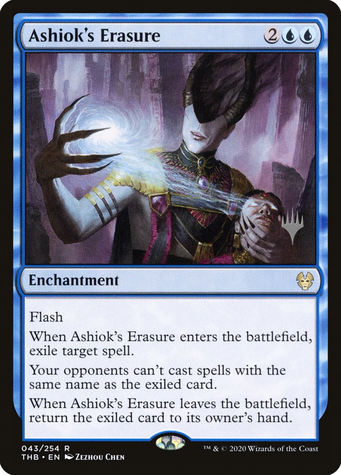 Ashiok's Erasure (Promo Pack) [Theros Beyond Death Promos] | Mega City Incorporated