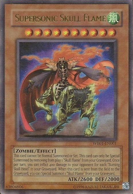 Supersonic Skull Flame [WB01-EN001] Super Rare | Mega City Incorporated