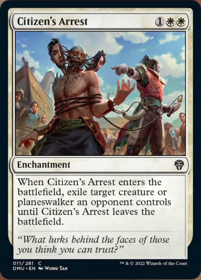 Citizen's Arrest [Dominaria United] | Mega City Incorporated