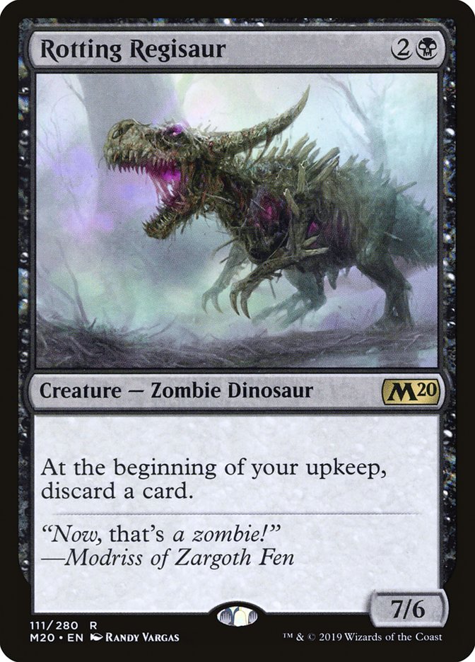 Rotting Regisaur [Core Set 2020] | Mega City Incorporated