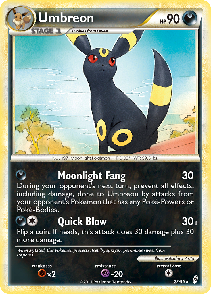 Umbreon (22/95) [HeartGold & SoulSilver: Call of Legends] | Mega City Incorporated