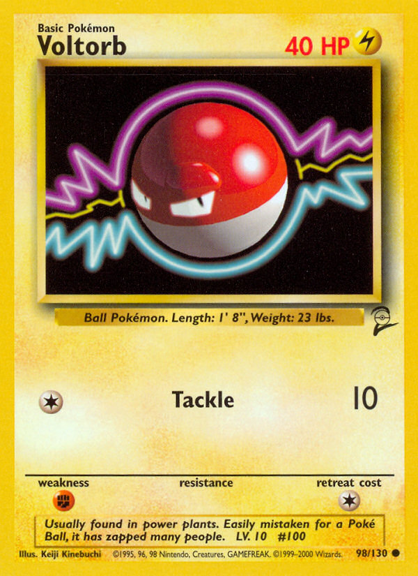 Voltorb (98/130) [Base Set 2] | Mega City Incorporated