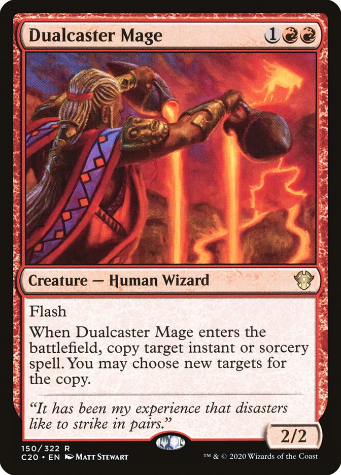 Dualcaster Mage [Commander 2020] | Mega City Incorporated