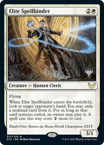 Elite Spellbinder (Promo Pack) [Strixhaven: School of Mages Promos] | Mega City Incorporated