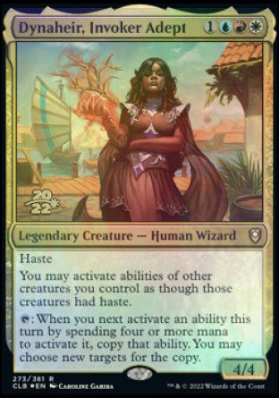 Dynaheir, Invoker Adept [Commander Legends: Battle for Baldur's Gate Prerelease Promos] | Mega City Incorporated