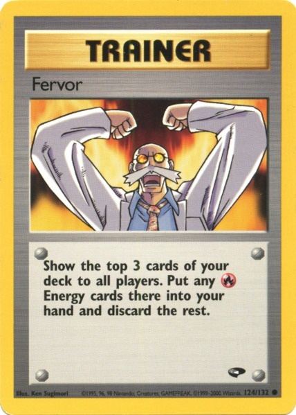 Fervor (124/132) [Gym Challenge Unlimited] | Mega City Incorporated