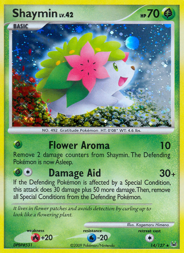 Shaymin (14/127) [Platinum: Base Set] | Mega City Incorporated