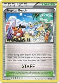 Tropical Beach (BW28) (Staff) [Black & White: Black Star Promos] | Mega City Incorporated