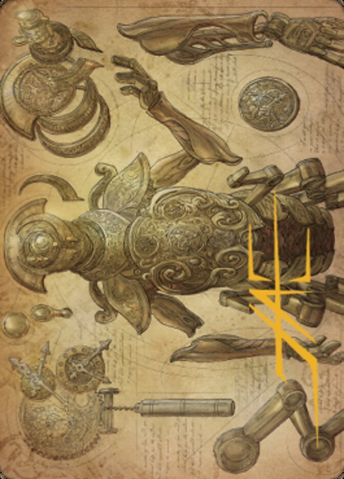 Foundry Inspector Art Card (Gold-Stamped Signature) [The Brothers' War Art Series] | Mega City Incorporated