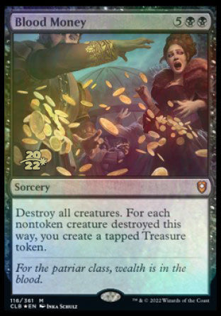 Blood Money [Commander Legends: Battle for Baldur's Gate Prerelease Promos] | Mega City Incorporated