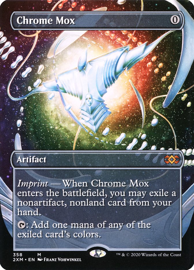 Chrome Mox (Borderless) [Double Masters] | Mega City Incorporated