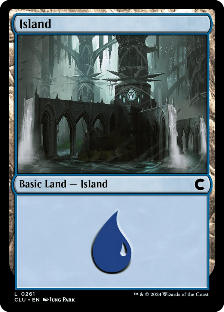 Island (0261) [Ravnica: Clue Edition] | Mega City Incorporated