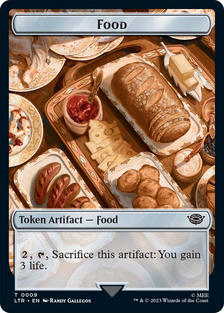Treefolk // Food Token [The Lord of the Rings: Tales of Middle-Earth Commander Tokens] | Mega City Incorporated