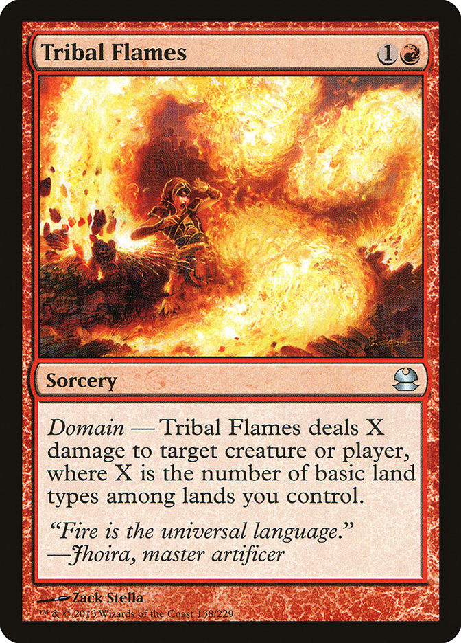 Tribal Flames [Modern Masters] | Mega City Incorporated