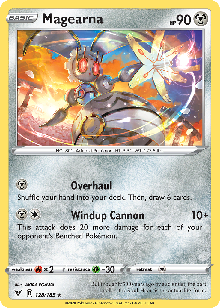 Magearna (128/185) (Theme Deck Exclusive) [Sword & Shield: Vivid Voltage] | Mega City Incorporated