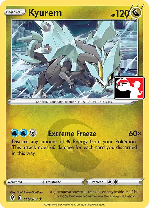 Kyurem (116/203) [Prize Pack Series One] | Mega City Incorporated