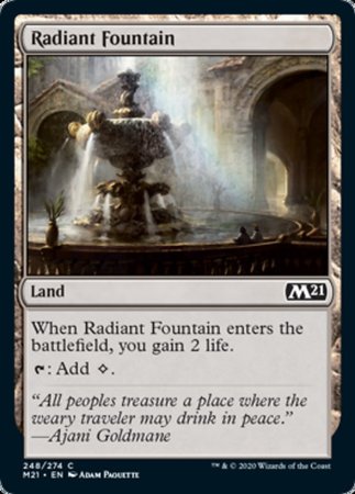 Radiant Fountain [Core Set 2021] | Mega City Incorporated