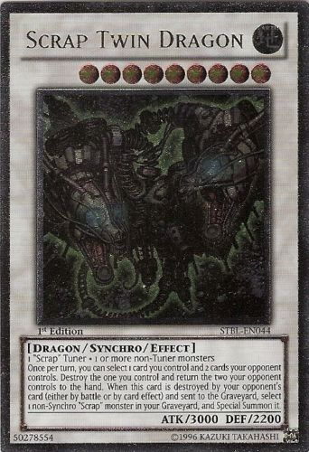 Scrap Twin Dragon [STBL-EN044] Ultimate Rare | Mega City Incorporated