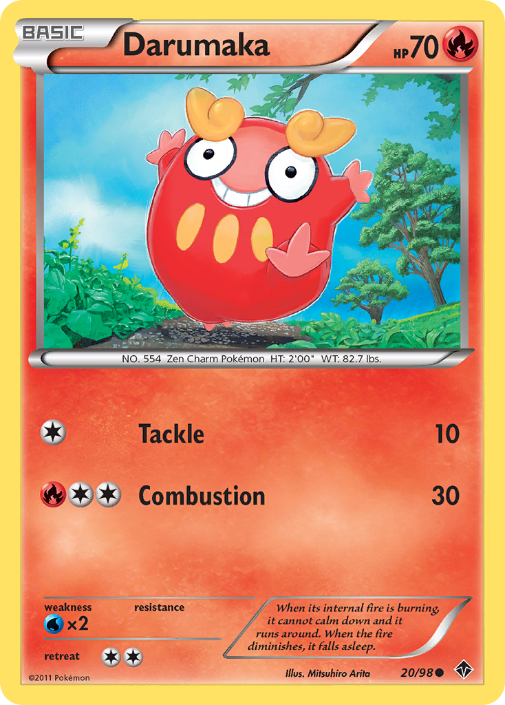 Darumaka (20/98) [Black & White: Emerging Powers] | Mega City Incorporated