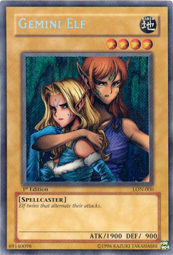 Gemini Elf [LON-000] Secret Rare | Mega City Incorporated