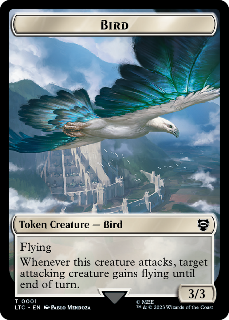 Bird // Food Token [The Lord of the Rings: Tales of Middle-Earth Commander Tokens] | Mega City Incorporated