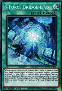 S-Force Bridgehead [BLVO-EN057] Secret Rare | Mega City Incorporated