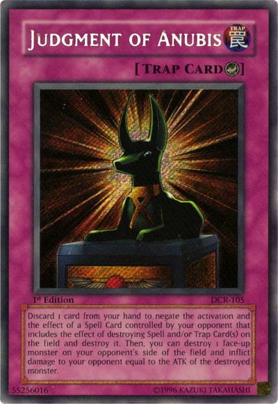 Judgment of Anubis [DCR-105] Secret Rare | Mega City Incorporated