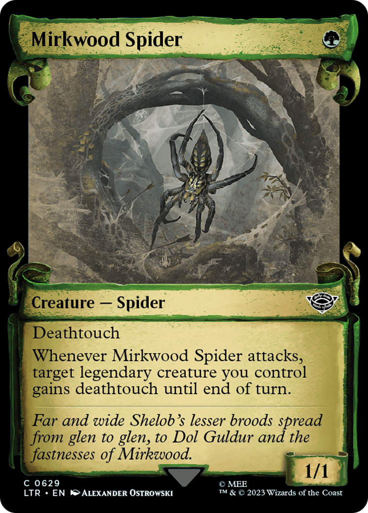 Mirkwood Spider [The Lord of the Rings: Tales of Middle-Earth Showcase Scrolls] | Mega City Incorporated