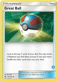 Great Ball (119/149) (Deck Exclusive #21) [Sun & Moon: Trainer Kit - Alolan Ninetales] | Mega City Incorporated