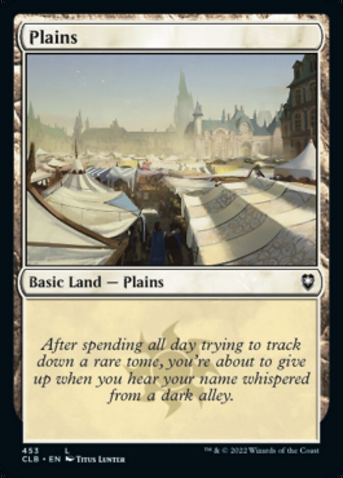 Plains (453) [Commander Legends: Battle for Baldur's Gate] | Mega City Incorporated