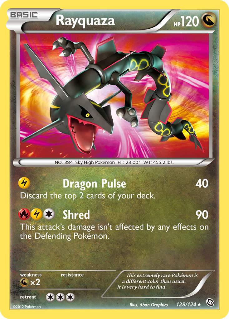 Rayquaza (128/124) [Black & White: Dragons Exalted] | Mega City Incorporated