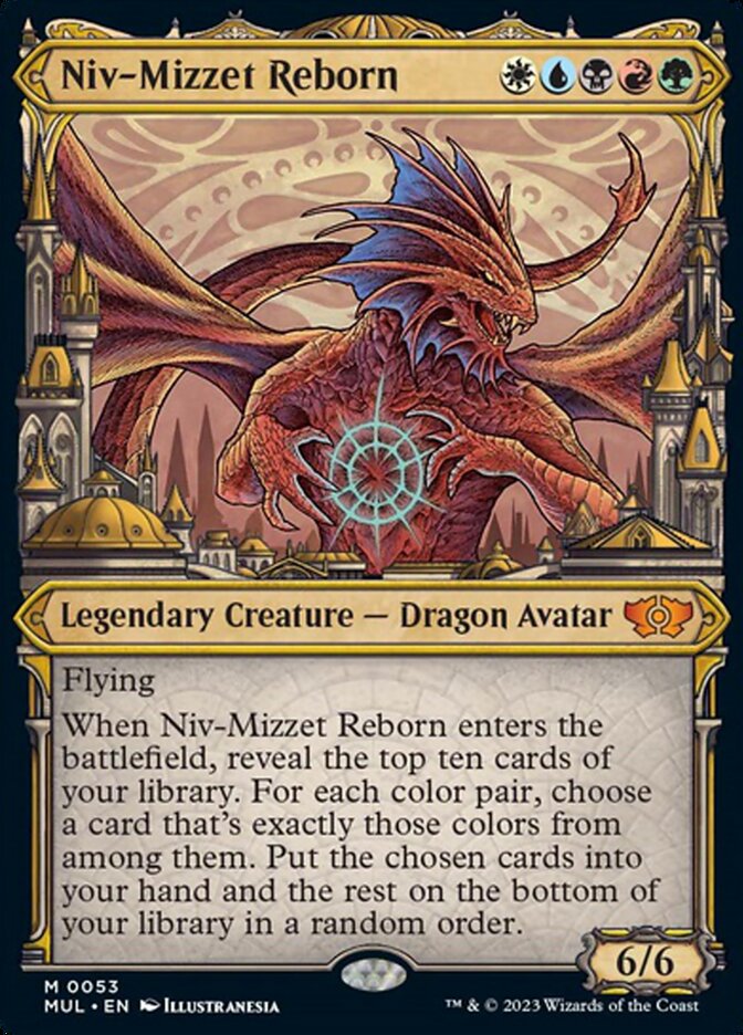 Niv-Mizzet Reborn [Multiverse Legends] | Mega City Incorporated